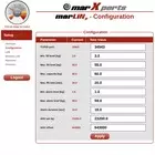 marLiN2 web UI: Configuration